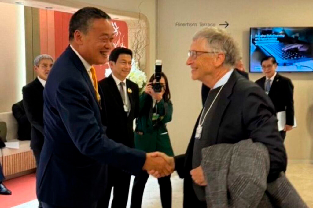 Премьер-министр Таиланда встретился с Биллом Гейтсом