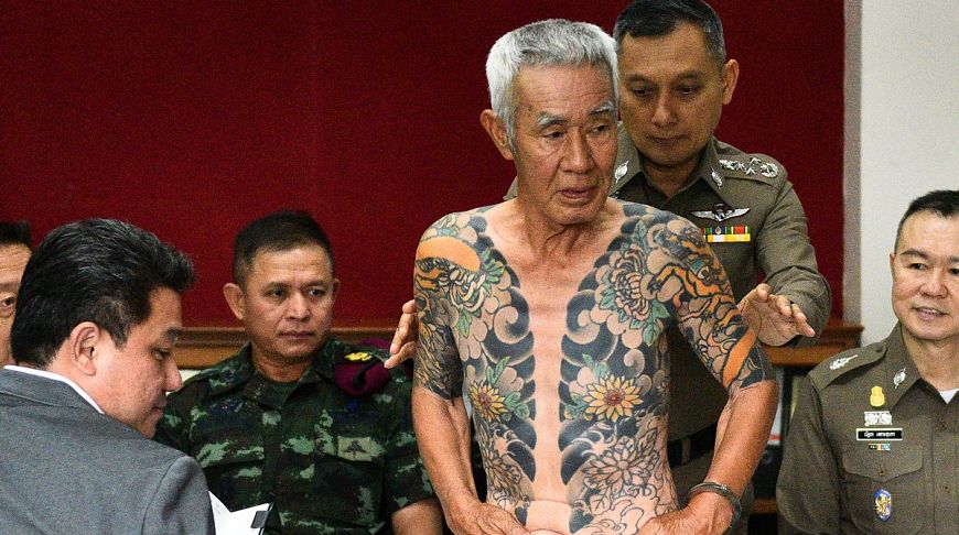 Член якудза скрывался в Таиланде 15 лет, но был пойман благодаря фотографии фаната