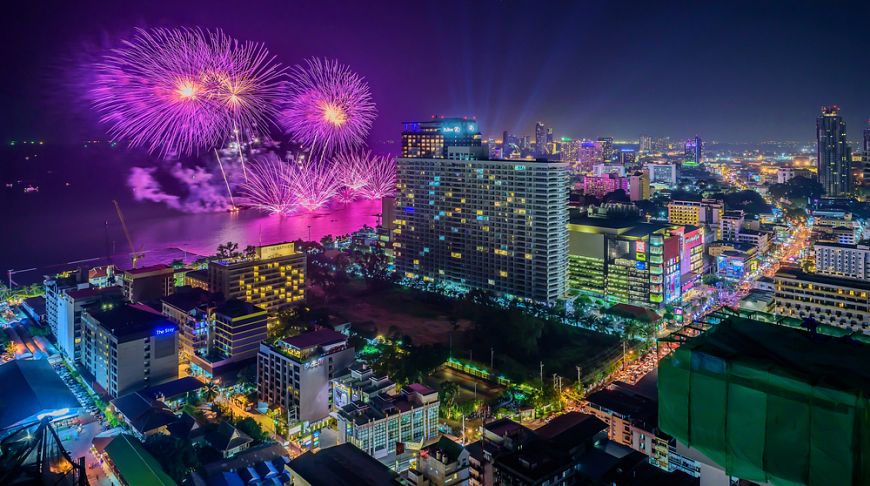 В Паттайе пройдет фестиваль с лучшими фейерверками в Азии