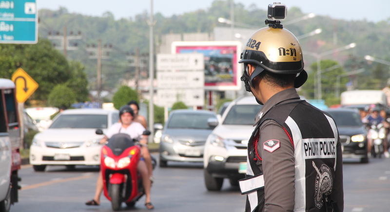 Полиция Пхукета и гражданские власти острова усилят контроль за дорожным движением