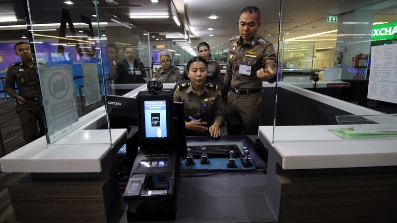В аэропорту Пхукета установили биометрические идентификационные системы
