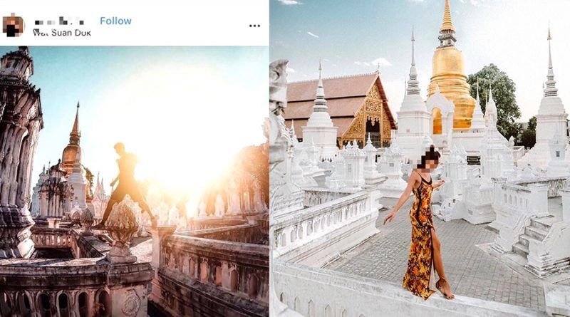 Ват Суан Док в Чиангмае закрыли из-за «неподобающих» фотографий туристов