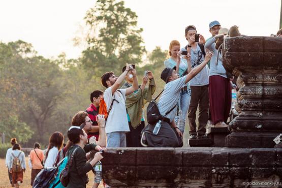 Число туристов в Камбодже выросло на 12% 