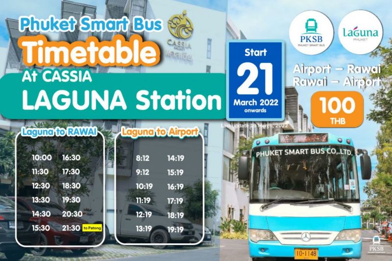 Автобусы Phuket Smart Bus перешли с 1 июля на новое расписание
