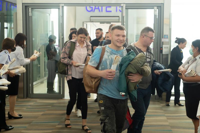 Аэропорт Пхукета организовал радушную встречу пассажирам первого борта Azur Air