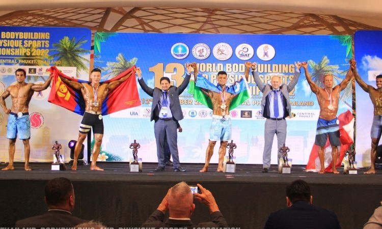 Представители Таиланда взяли 28 медалей и заняли первое место в страновом зачете на тринадцатом Чемпионате мира по бодибилдингу и атлетизму, проходившем на Пхукете с 9 по 11 декабря