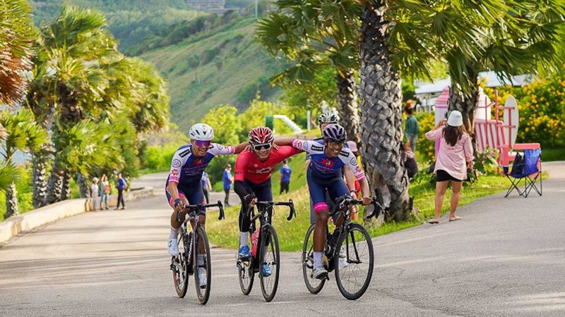 Велогонку в Раваи выиграли пхукетские команды