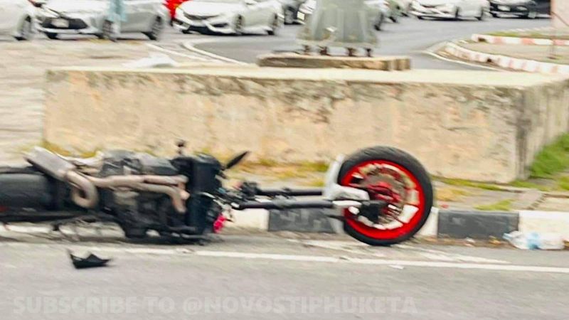 Мотоциклист, пострадавший во вчерашней аварии на перекрестке у Lotus’s Extra, идентифицирован как гражданин Украины