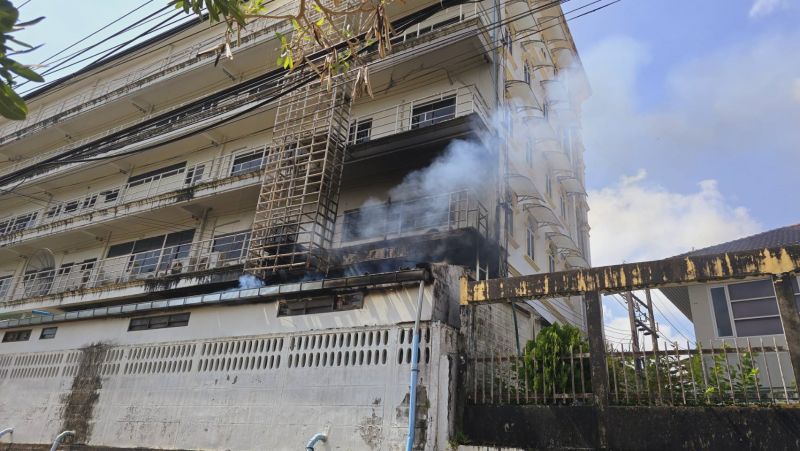 Пожар произошел в муниципалитете Рассады утром 9 апреля