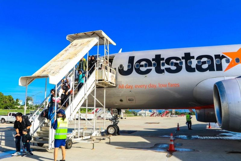 Австралийский авиаперевозчик Jetstar начал прямые перелеты по маршруту Сингапур-Краби