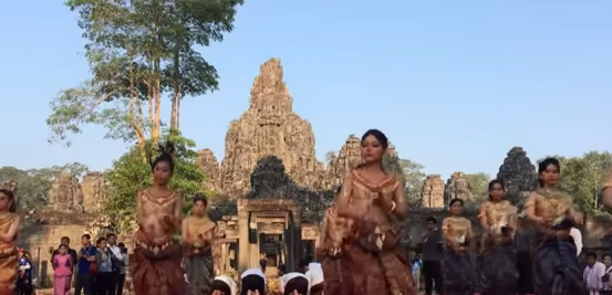 В Камбодже отметили Новый год