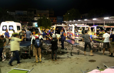 В Таиланде 15 человек стали жертвами вооруженного нападения