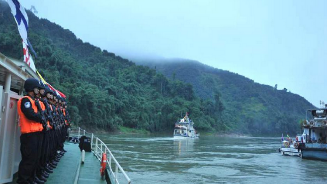 Завершился 90-й патруль Лаоса, Мьянмы, Таиланда и Китая на реке Меконг