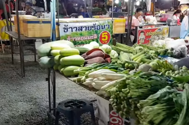 Паттайя | На Джомтьен | БАНГ САРЕ рынок для местных | Таиланд Bang Saray Pattaya Thailand