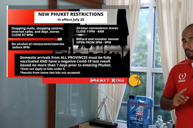 New Phuket restrictions, Bangkok lockdown, AstraZeneca letter leak |:| Thailand News