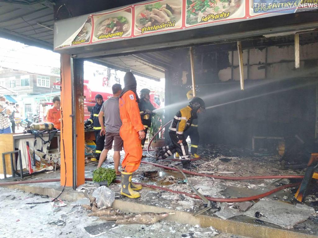 В Паттайе сгорел ресторан, жертв нет, но ущерб превысил миллион батов