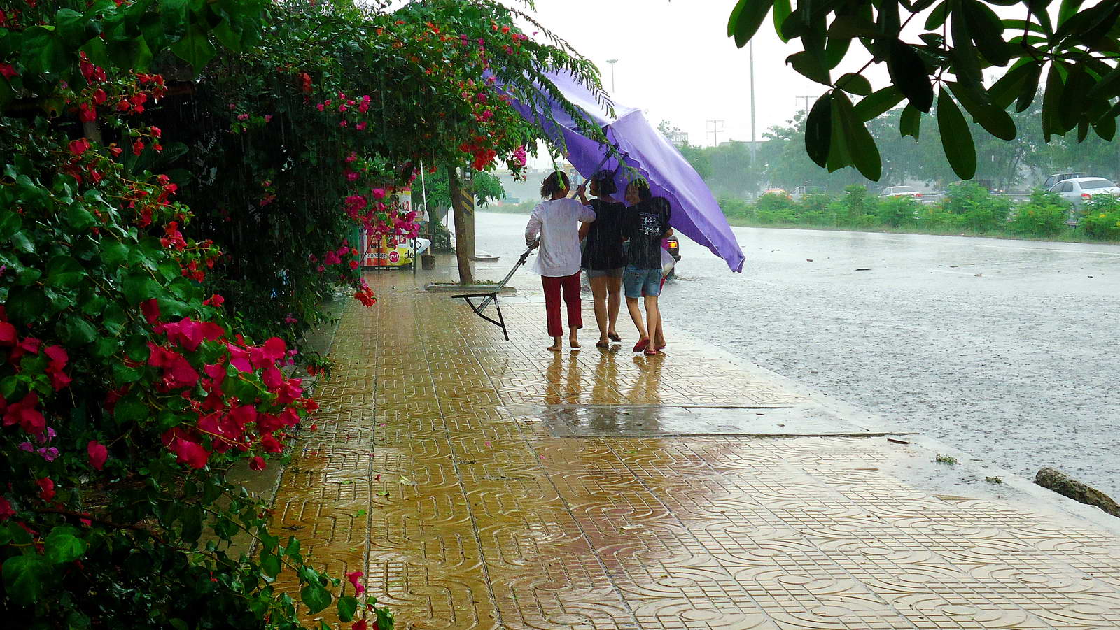 Дождливая погода установилась на Пхукете до конца месяца