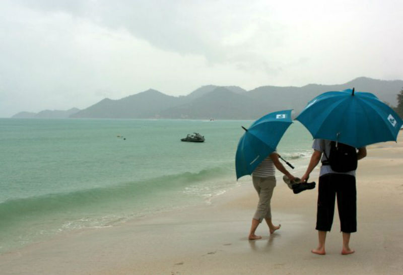 На курорты Таиланда надвигается циклон с дождями и ветром