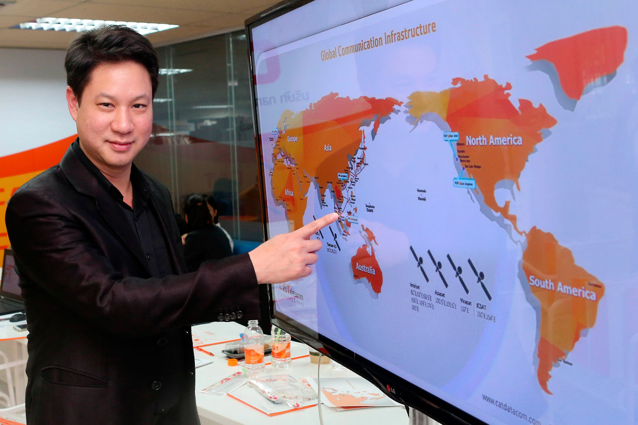 CAT запускает подводную кабельную систему сверхскоростного интернета в Тайланде
