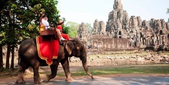 Число туристов, прибывающих в Камбоджу, увеличилось на 5%