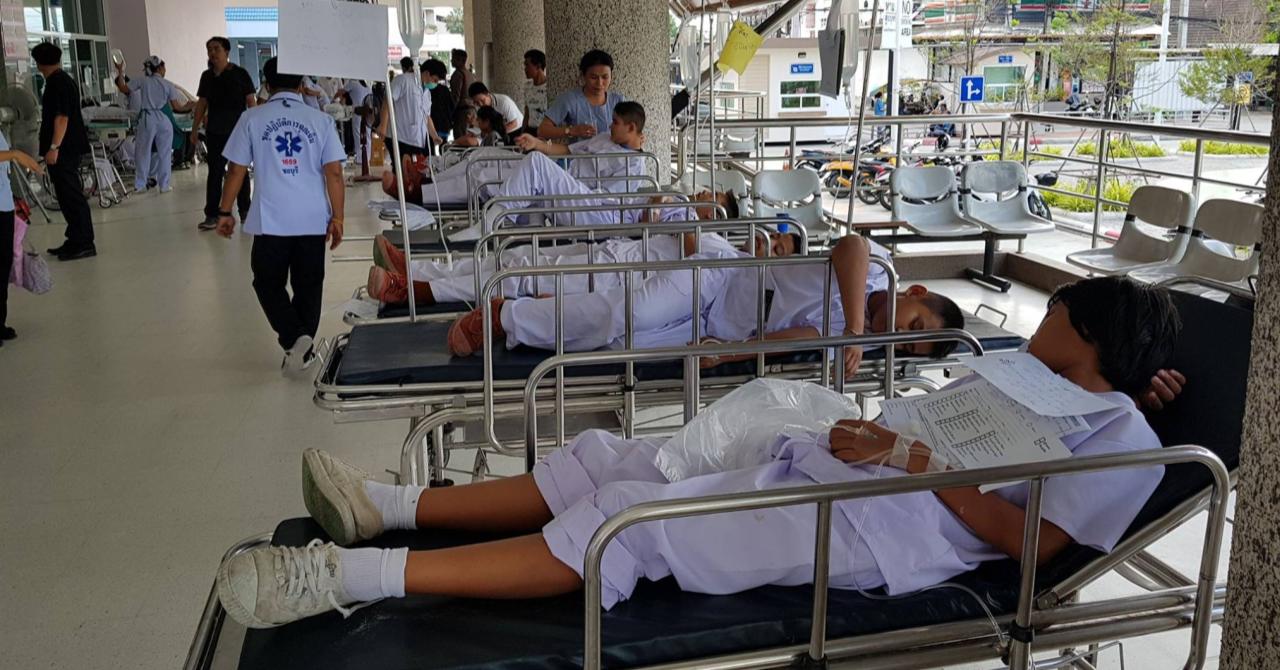 Иностранный турист устроил погром в одном из отелей на юге Паттайи