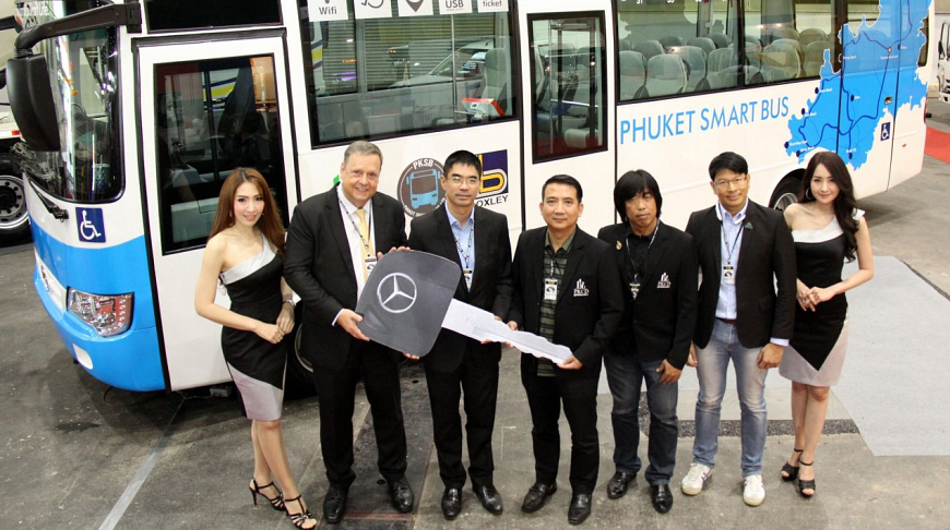 Запуск автобусов Smart Bus на Пхукете отложили до весны 2018