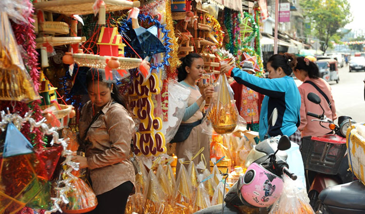 Празднование Кхмерского нового года достигло пика местных продаж