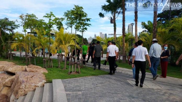 Завершен новый общественный парк в Джомтьене, который откроется для публики в августе