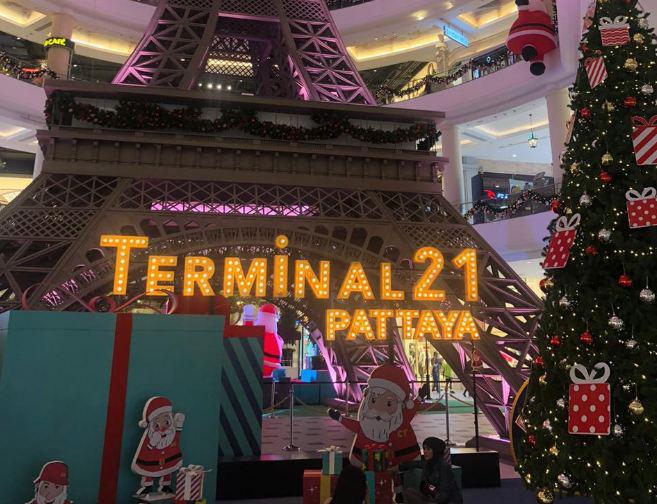 Новогоднее расписание развлечений в ТЦ Терминал 21 в Паттайе