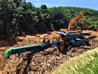 Власти Ко-Лана изучают военный метод переработки мусора