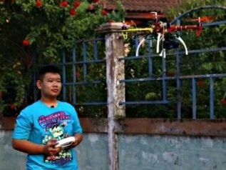Школьник из Паттайи мечтает разработать беспилотник для транспортировки туристов