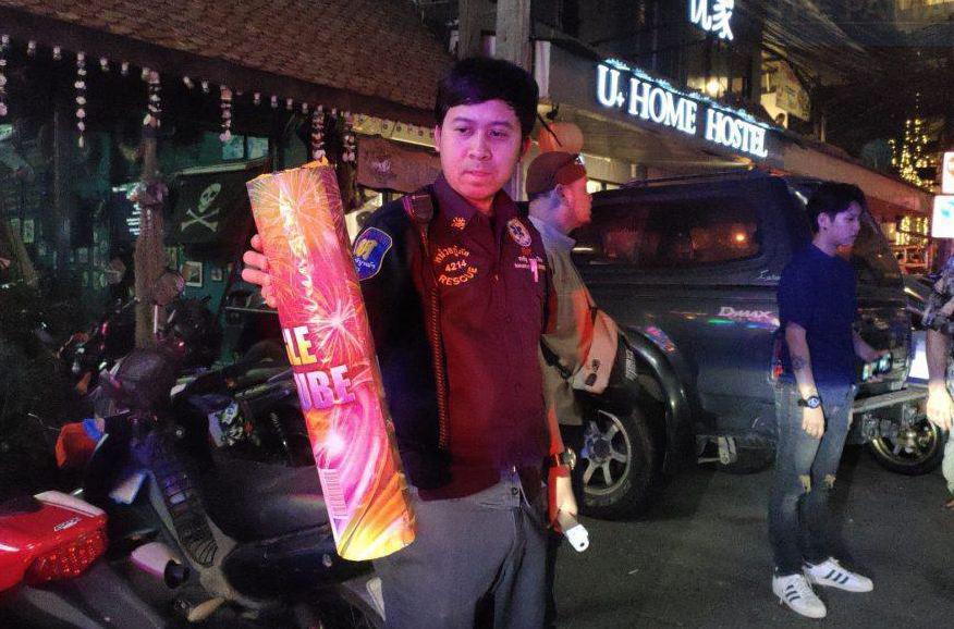 Полиция Паттайи предостерегает от использования фейерверков на китайский Новый год