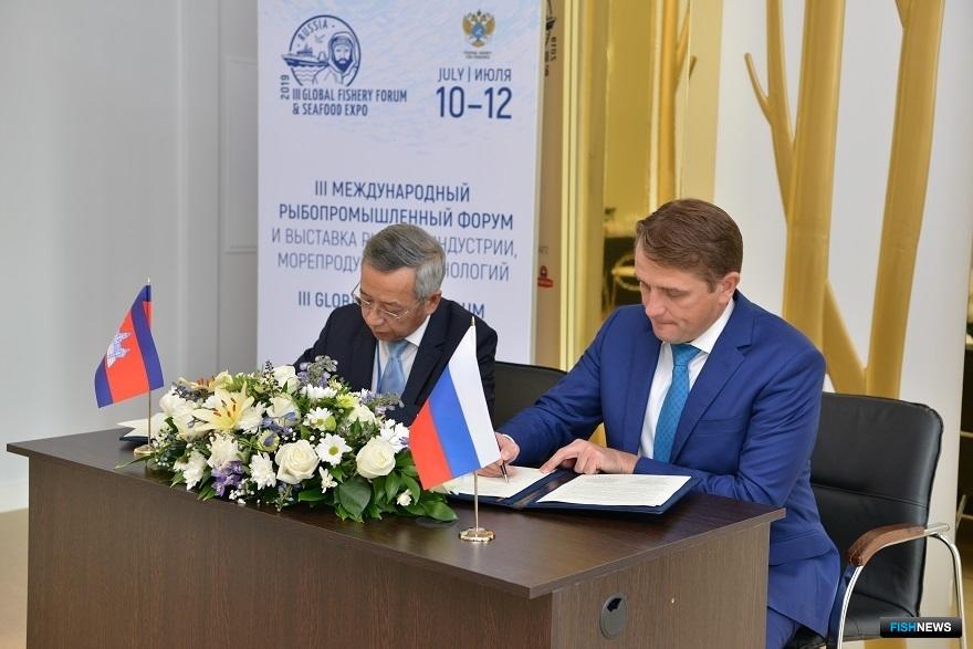 Россия и Камбоджа собираются развивать «рыбное» сотрудничество