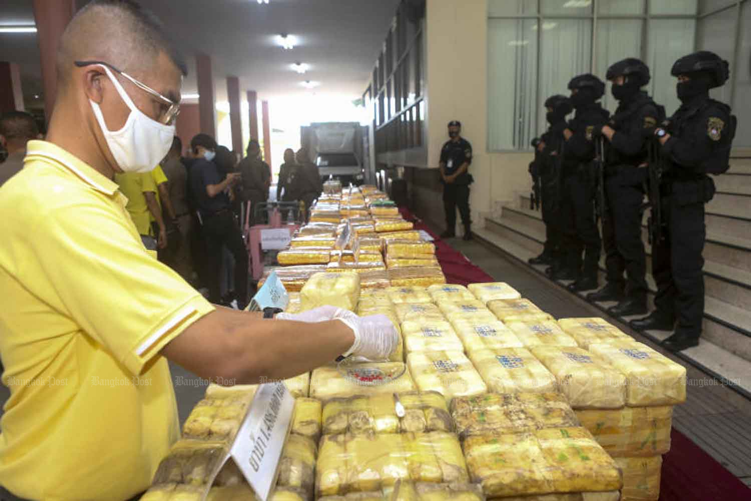 Полиция Таиланда изъяла 457 мешков кетамина