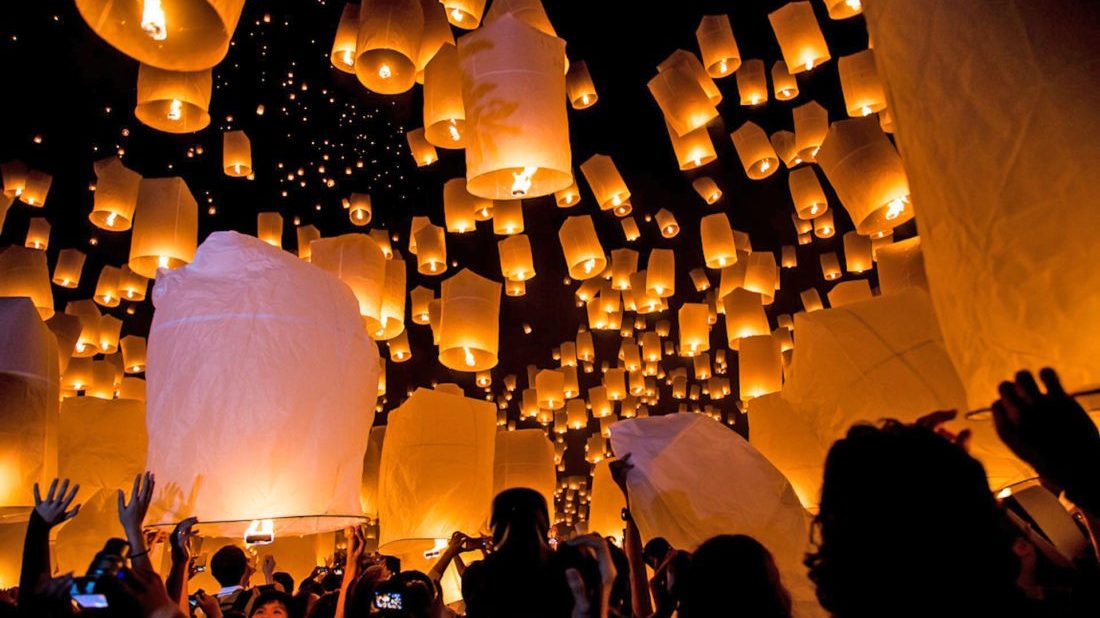 В Таиланде отменили два фестиваля бумажных фонариков