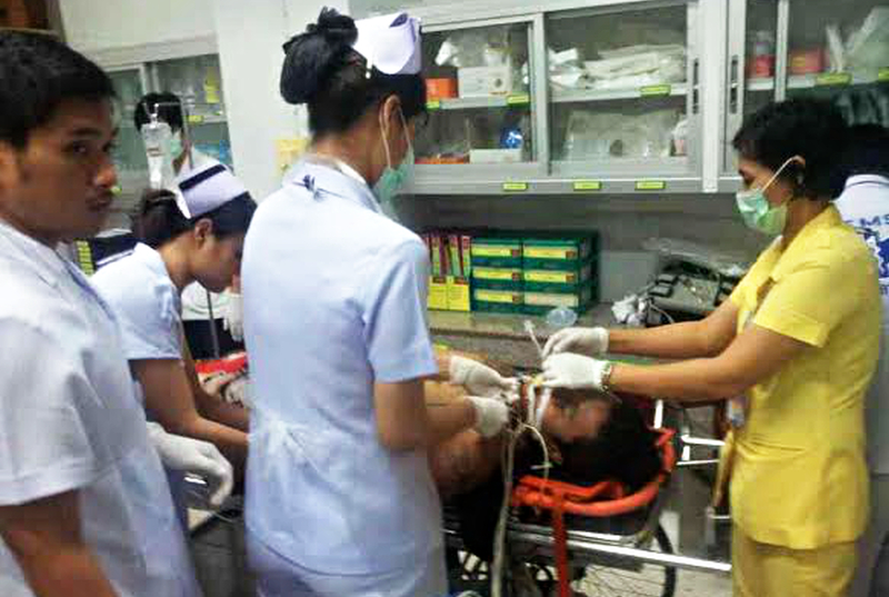 Девять человек продолжают лечение в госпиталях Пхукета после взрыва спидбота