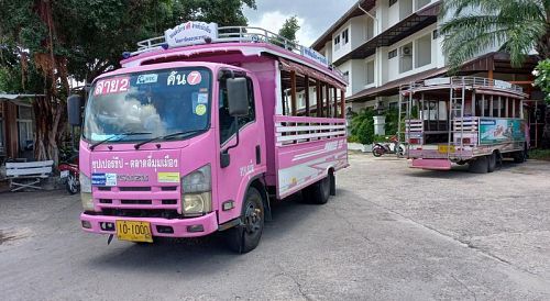 Пхукетские розовые автобусы станут электрическими