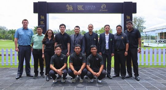 Лагуна готовится к первому гольф-турниру Singha Phuket Open