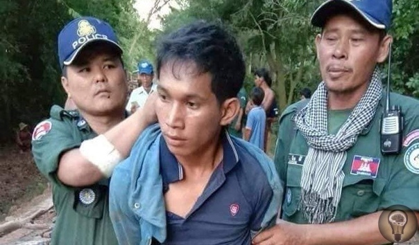 В Камбодже задержан мужчина-вампир, заживо выпивший кровь у трех собак