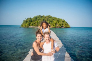 Домохозяйка из Австралии превратила заброшенный остров в ультрасовременный курорт