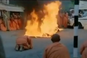 Quang Duc was protesting against the persecution of Buddhists by