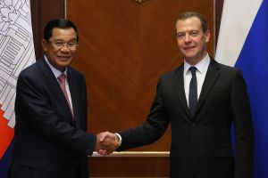 По итогам переговоров премьер-министров России и Камбоджи Дмитрия Медведева и Хун Сена подписаны восемь документов о сотрудничестве двух стран в различных областях