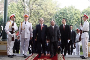 Произошла встреча лидеров Национальной ассамблеи Камбоджи и Вьетнама
