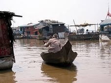 Жизнь на озере Тонлесап. Наши путешествия в Камбодже