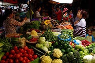 Market in Phnom Penh Cambodia