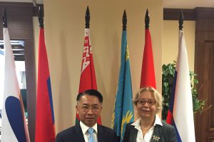 Министр ЕЭК Татьяна Валовая и Посол Камбоджи в России Виксет Кер отметили рост взаимной торговли стран Евразийского экономического союза и Камбоджи