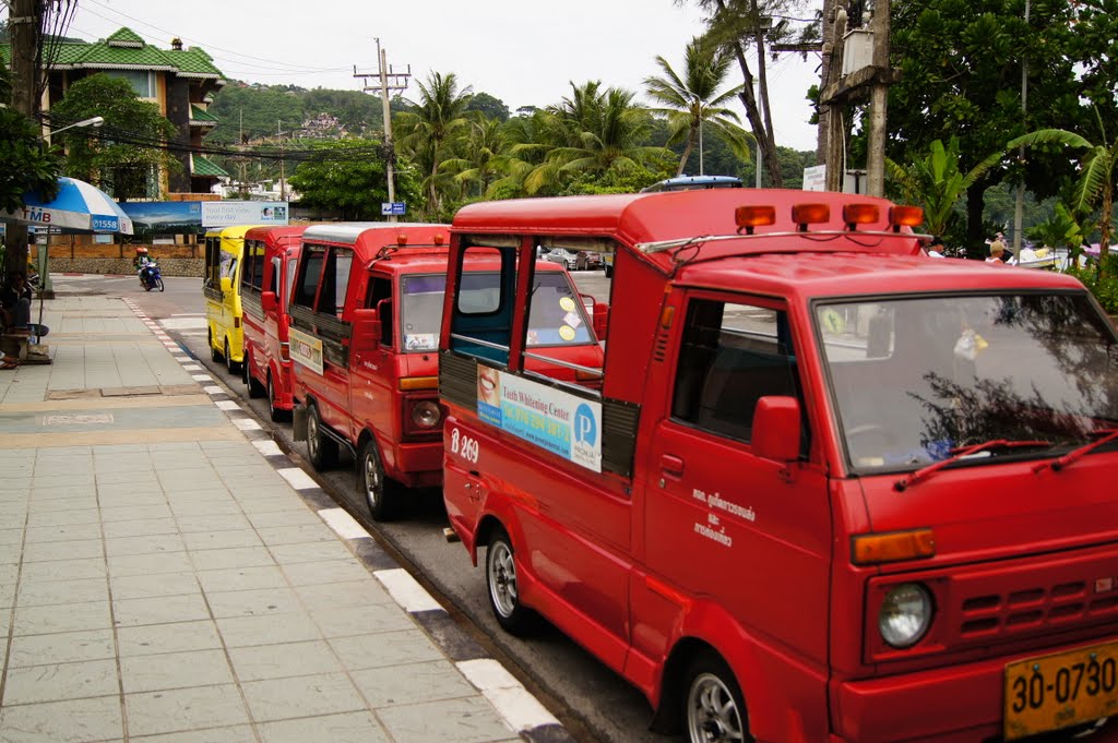 Нет ясности по поводу реорганизации схемы парковки такси в Патонге