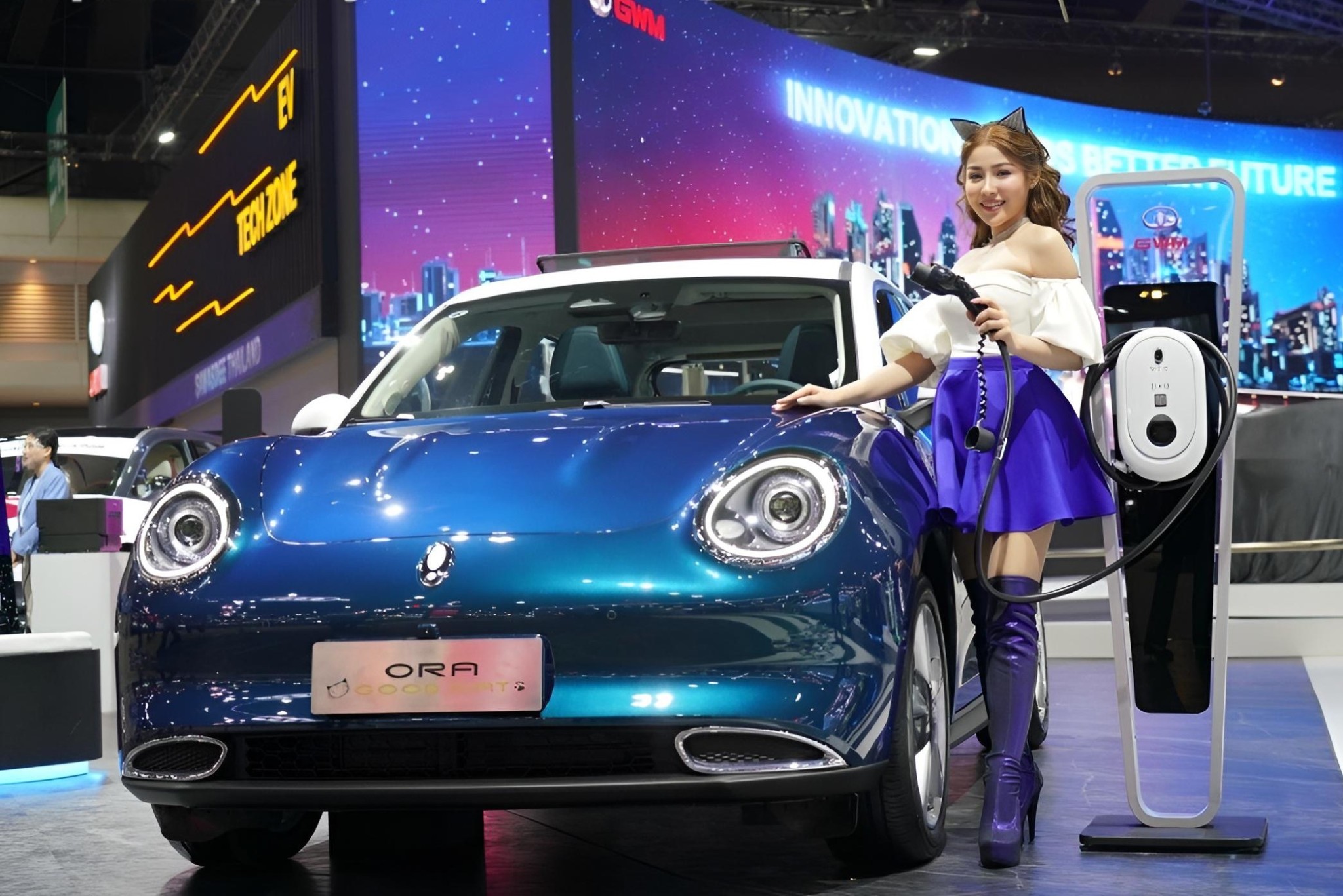 GWM начнет производство восьми моделей электромобилей в Таиланде в 2024 году