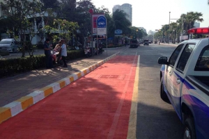 Новые правила парковки для маршрутных сонгтэо в Паттайе