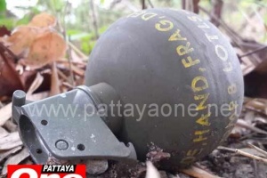 На севере Паттайи найдены гранаты